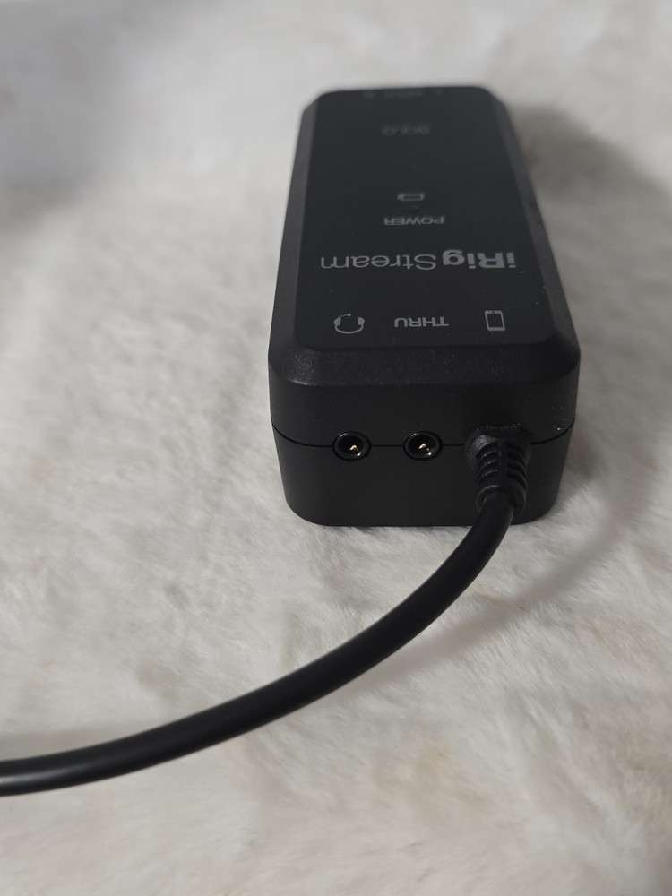 iRig Stream Audio Interface for iOS Android Mac PC Streaming Recording Free Ship