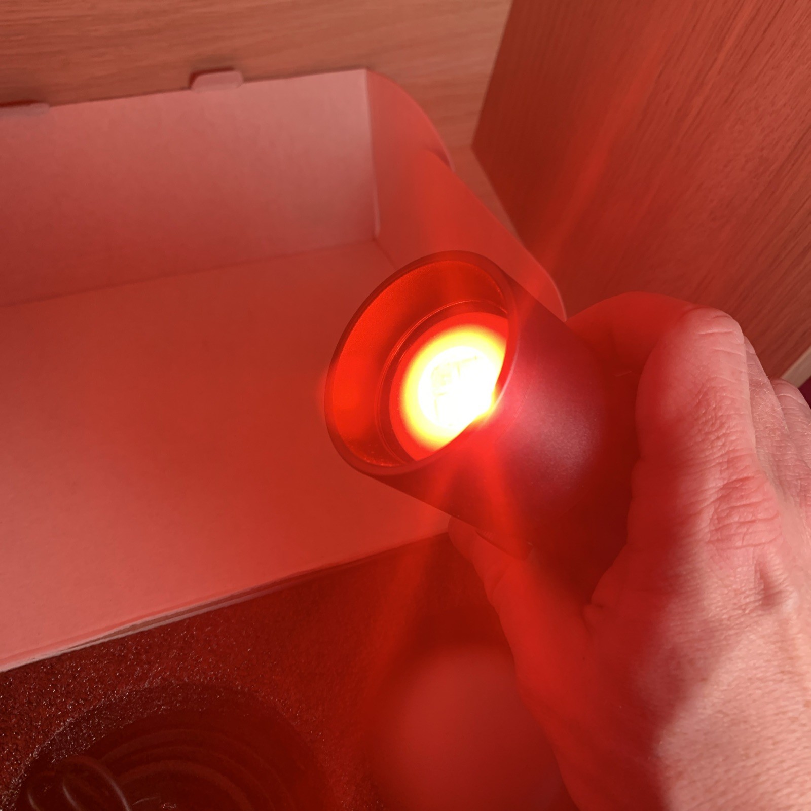 Photoolex LED Spotlight 8400mAh, Vlogging & Photography Flashlight, 4 Colors