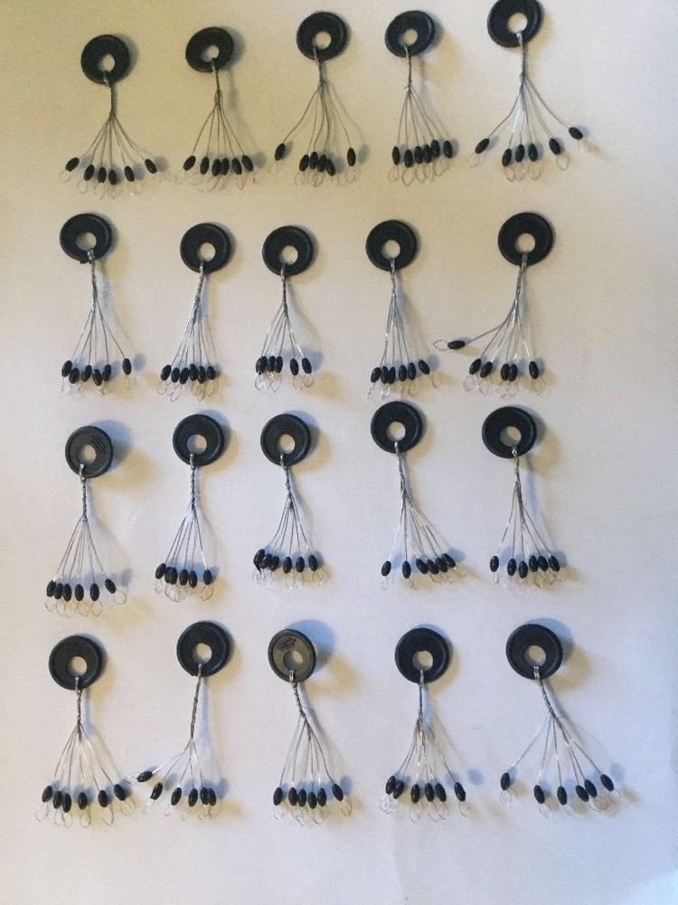 120 RUBBER BOBBER STOPS MEDIUM FLOAT FISH TEXAS RIG PEG SINKER STOP BOBBERSTOPS