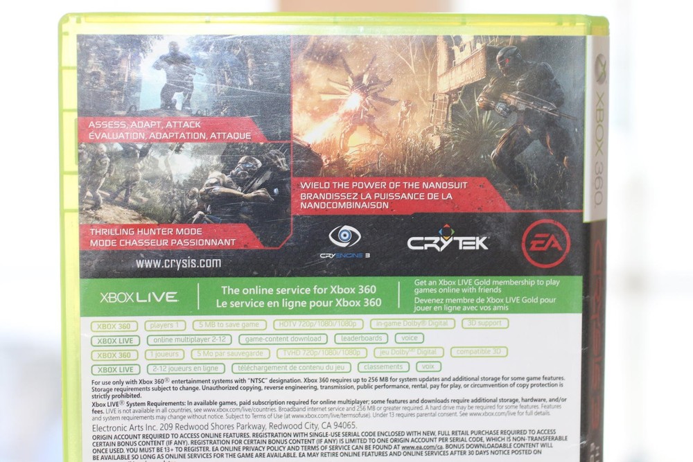 Crysis 3 Hunter Edition Xbox 360 Video Game