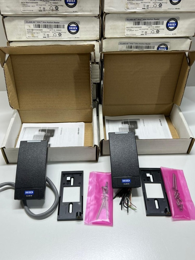 HID R10 Mini Mullion Reader 900NSNNEK20000 | MultiCLASS SE | Access Control |