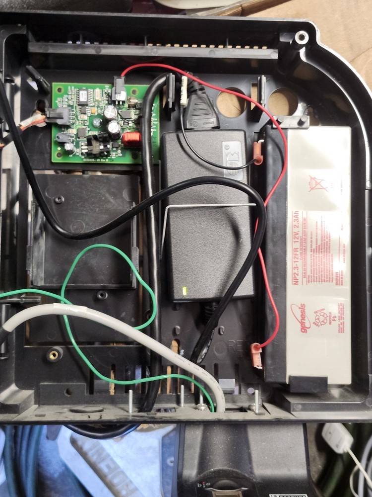 KRONOS System 4500 Time Clock Card Reader Terminal touch ID and power supply