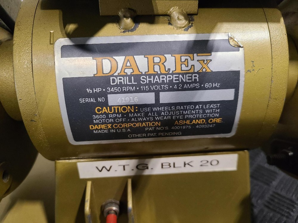 Darex Drill Sharpener