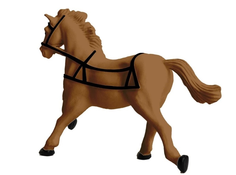 Lionel Horses 4-Pack #1930280