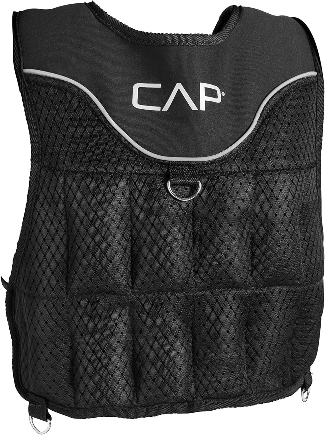 (Hhwv-cb020c) Adjustable Weighted Vest, 20-Pound,20 Pound, Black
