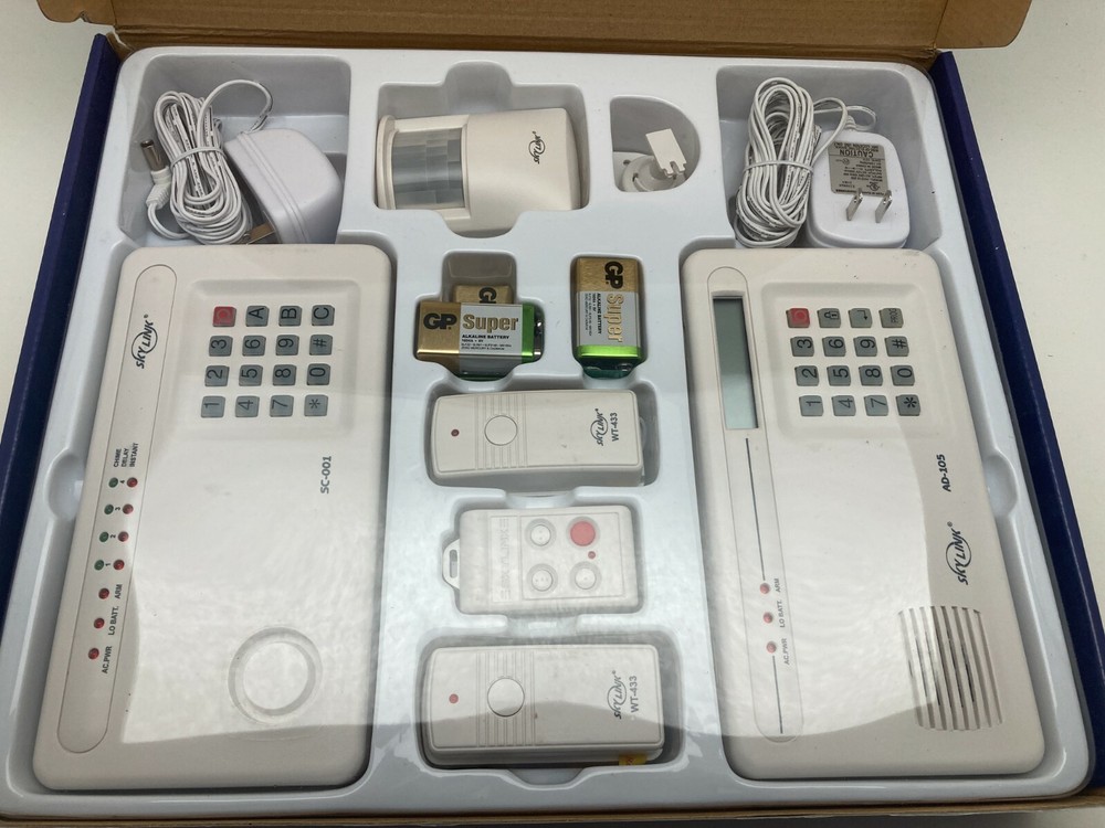 SKYLINK Complete Wireless Alarm System Model SC-1000-W New