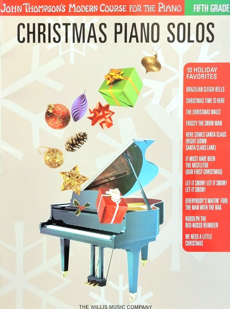 Christmas Piano Solos - 5th Grade