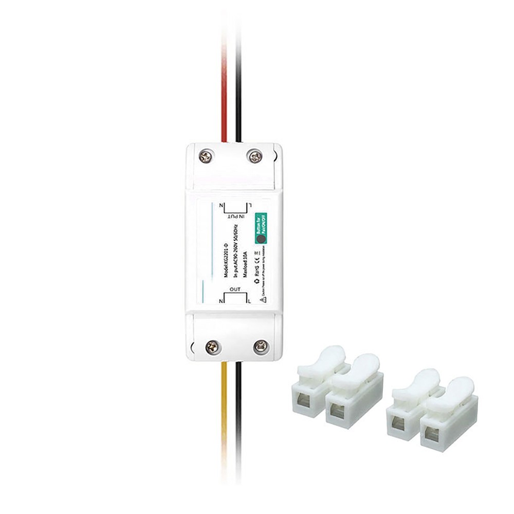 433MHz White Wireless Remote Control Light Switch Controller Accessories