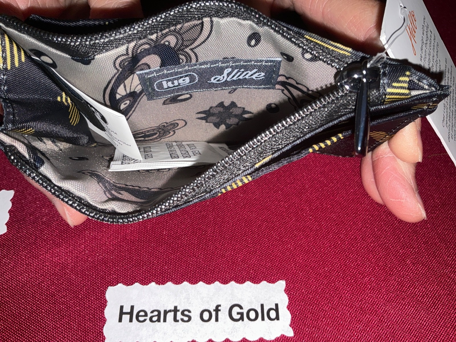 Lug Slide Wallet NWT 3 patterns to choose from