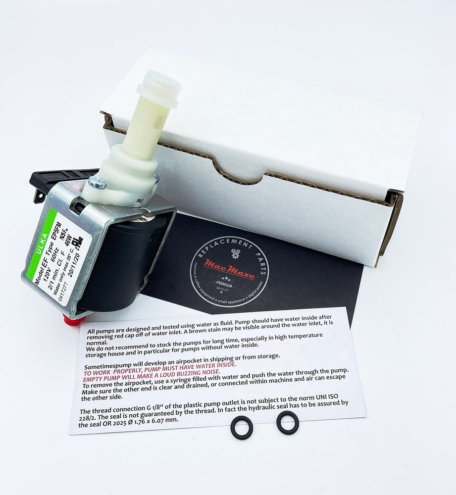 MacMaxe ULKA Model E Type EP5FM - Replacement Pump Compatible with Multi