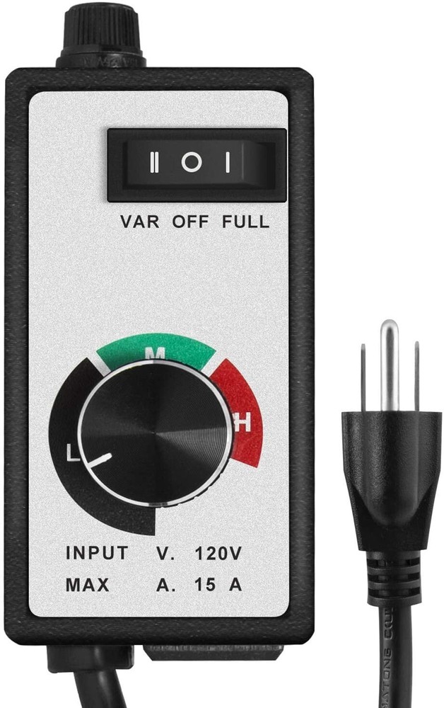 Fan Speed Controller with Variable Speed Adjuster Inline Duct Fan in Ventilation