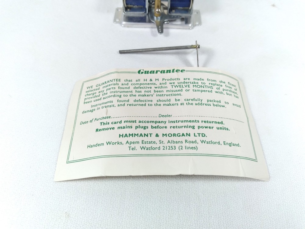 H&M Model S.M.3 Solenoid Motor