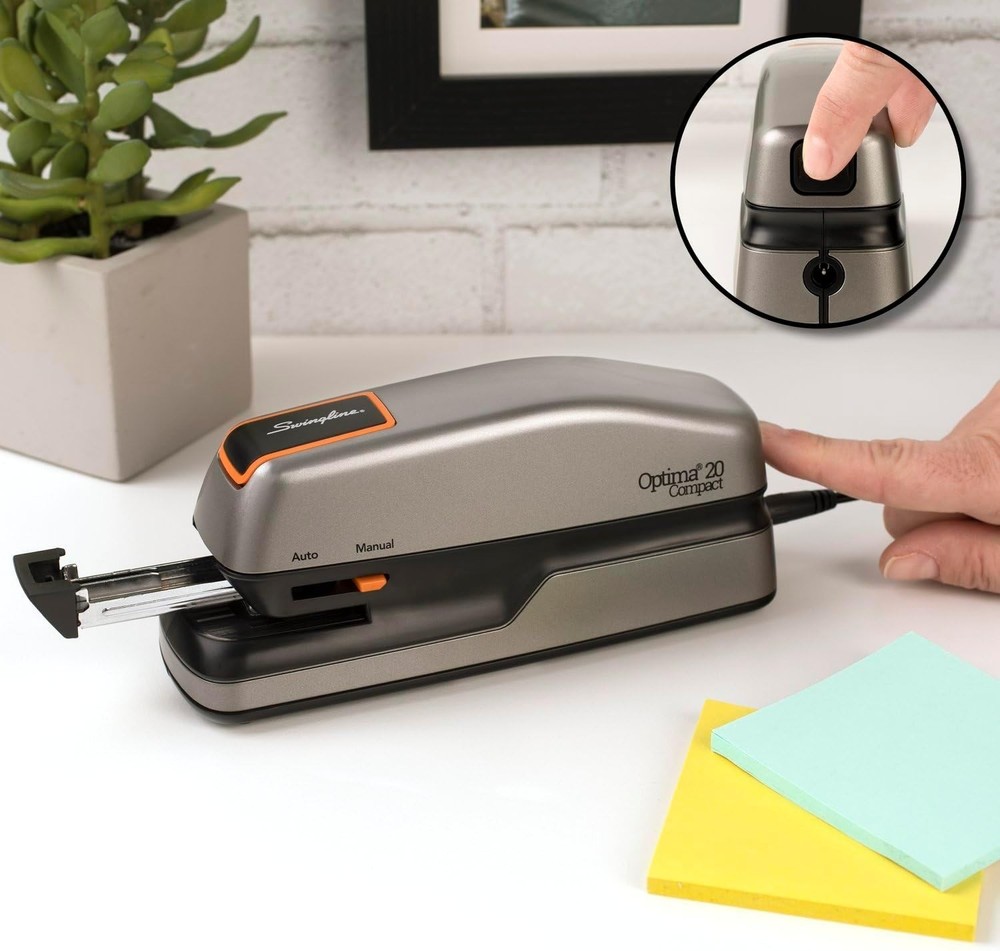 Optima 20 Electric Stapler - 20 Sheet, Compact & Jam-Free for Smooth Workflow