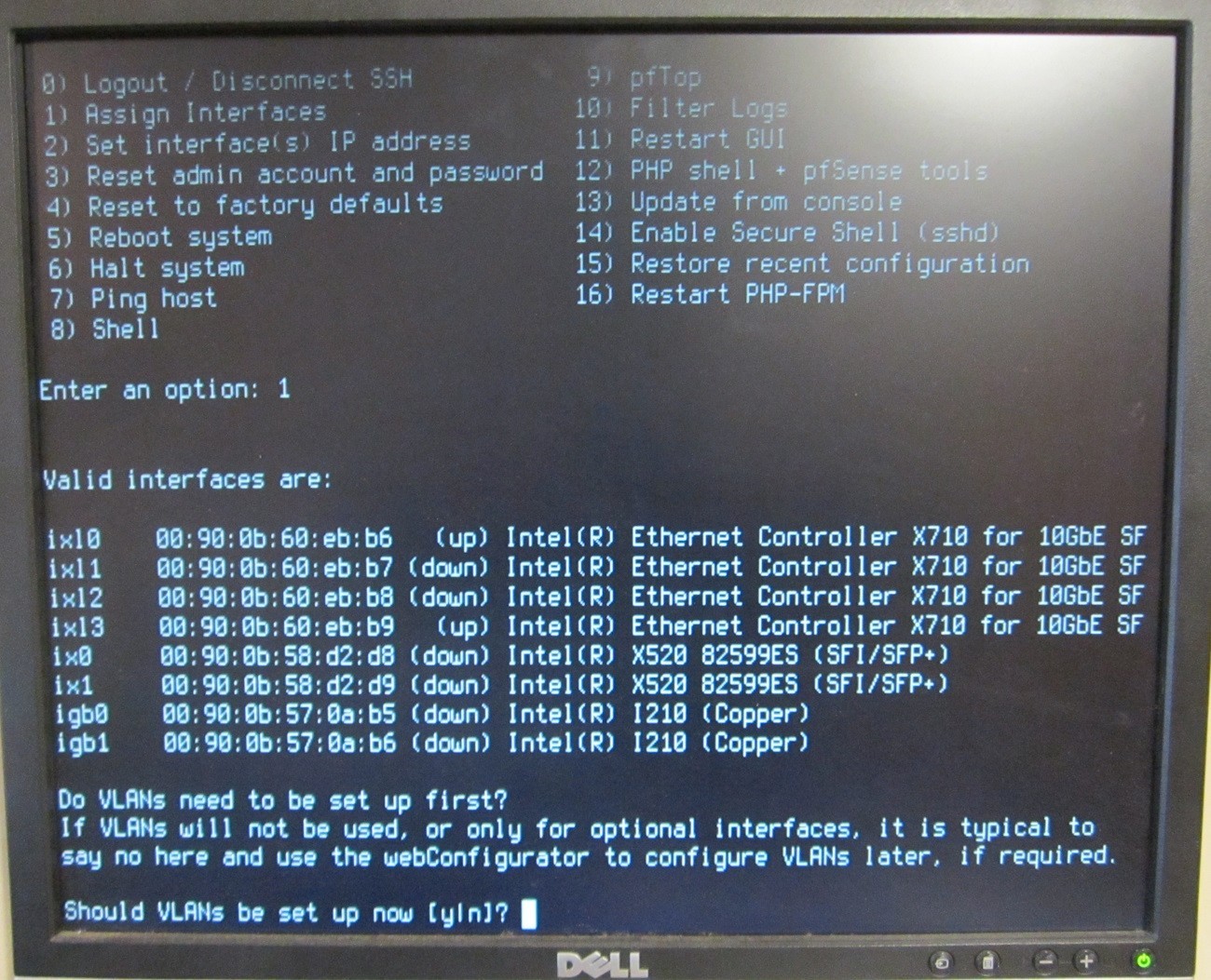 PfSense - 6x10Gb SFP+, 28 Cores, 32GB RAM, 64GB SSD, AES-NI (Lanner FW-8894)