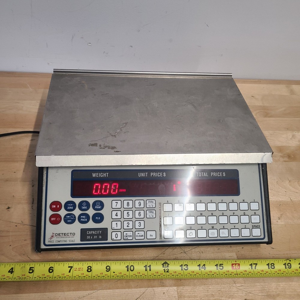 Cardinal Detecto Digital Price Computing Scale Model PC-30-A