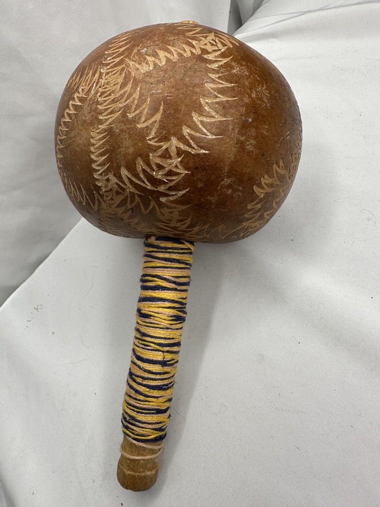 Peruvian Rattle Maracas Gourd Instrument