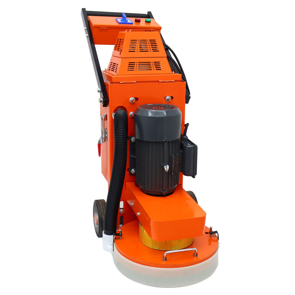 Concrete Floor Grinding Machine with Dust Box 5 Grinding Disc 220V Floor Grinder