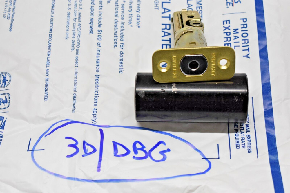 DEFIANT DEADBOLT LATCH - SELECT-A-COLOR FROM DROP DOWN MENU