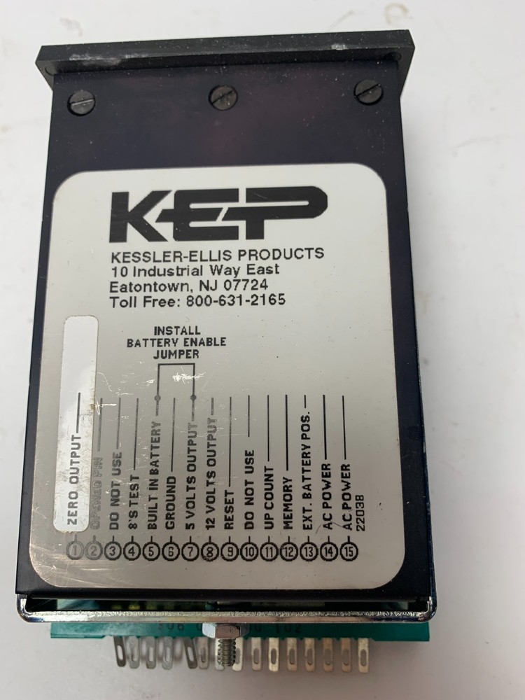 KESSLER ELLIS 80503PE3 Electronic Counter - NEW