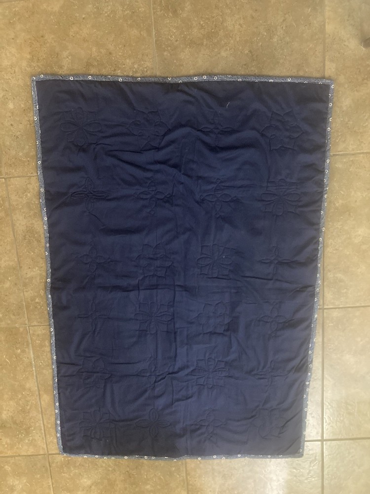 Handmade Patchwork Lap Quilt 32” X 48”