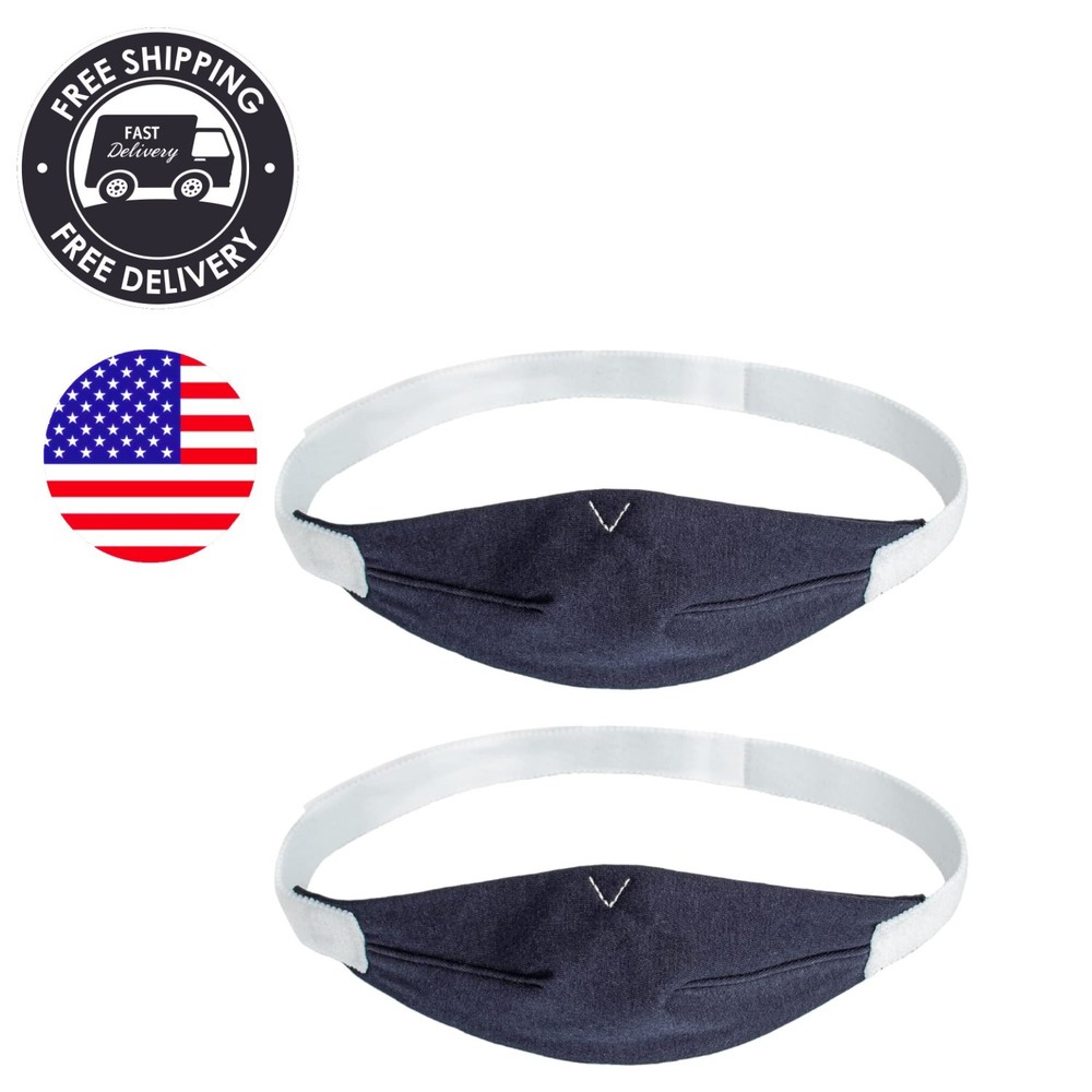 Adjustable Chin Strap for ResMed: Breathable Anti-Snoring Solution 2 Pack