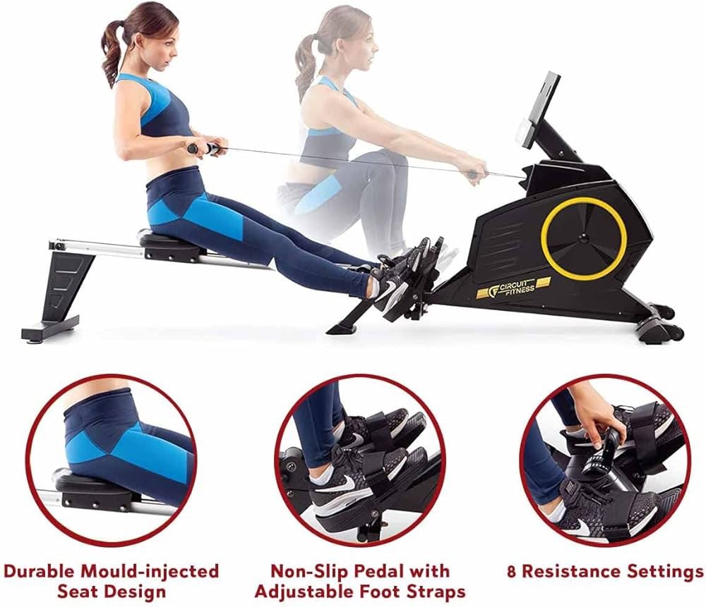Circuit Fine Magnetic Rowing Machine