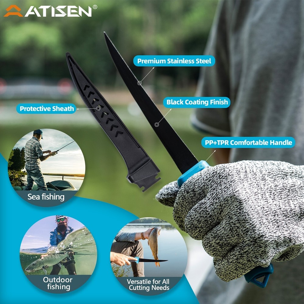 Fishing set, multi-sized and multi-functional, outdoor fishing tools