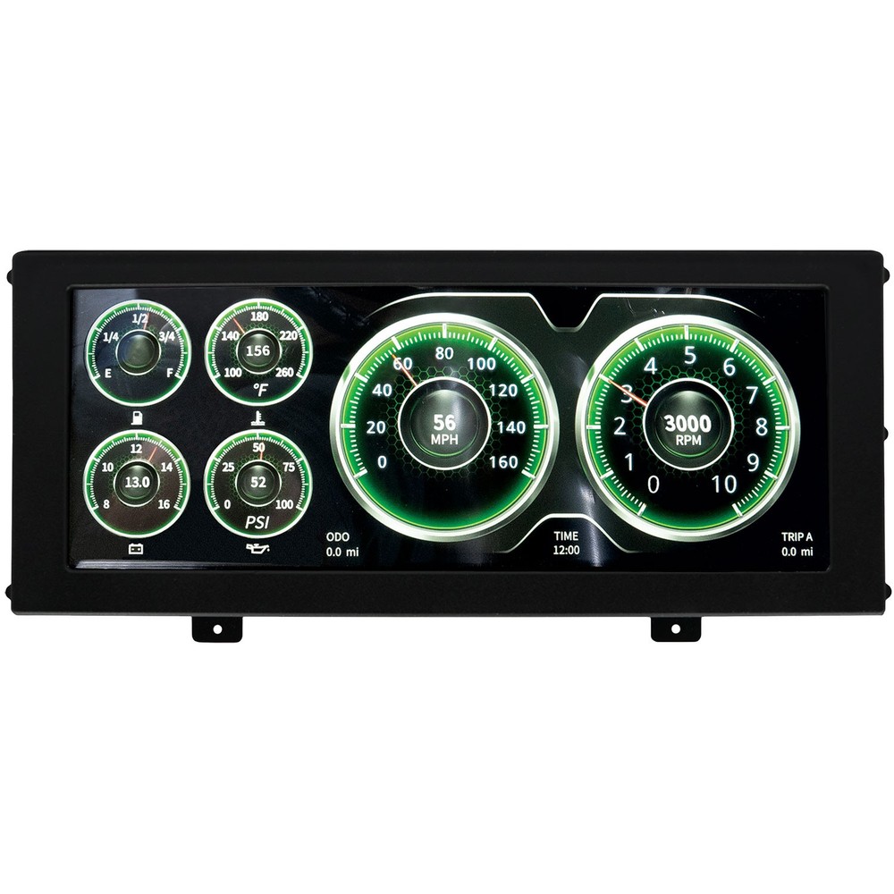 AUTOMETER InVision LCD Universal Mount Digital Instrument Dash Panel