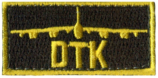 USAF 11th BOMB SQUADRON B-52 "DTK" POCKET TAB PATCH