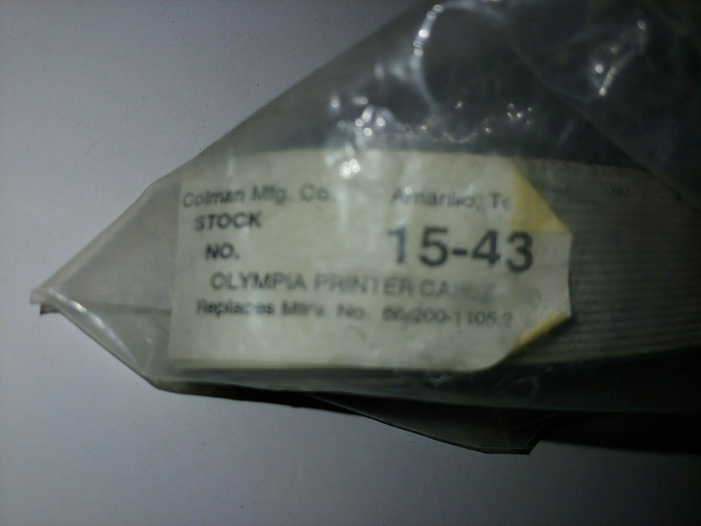 Olympia Typewriter Part / Parts - Printer Cable - new