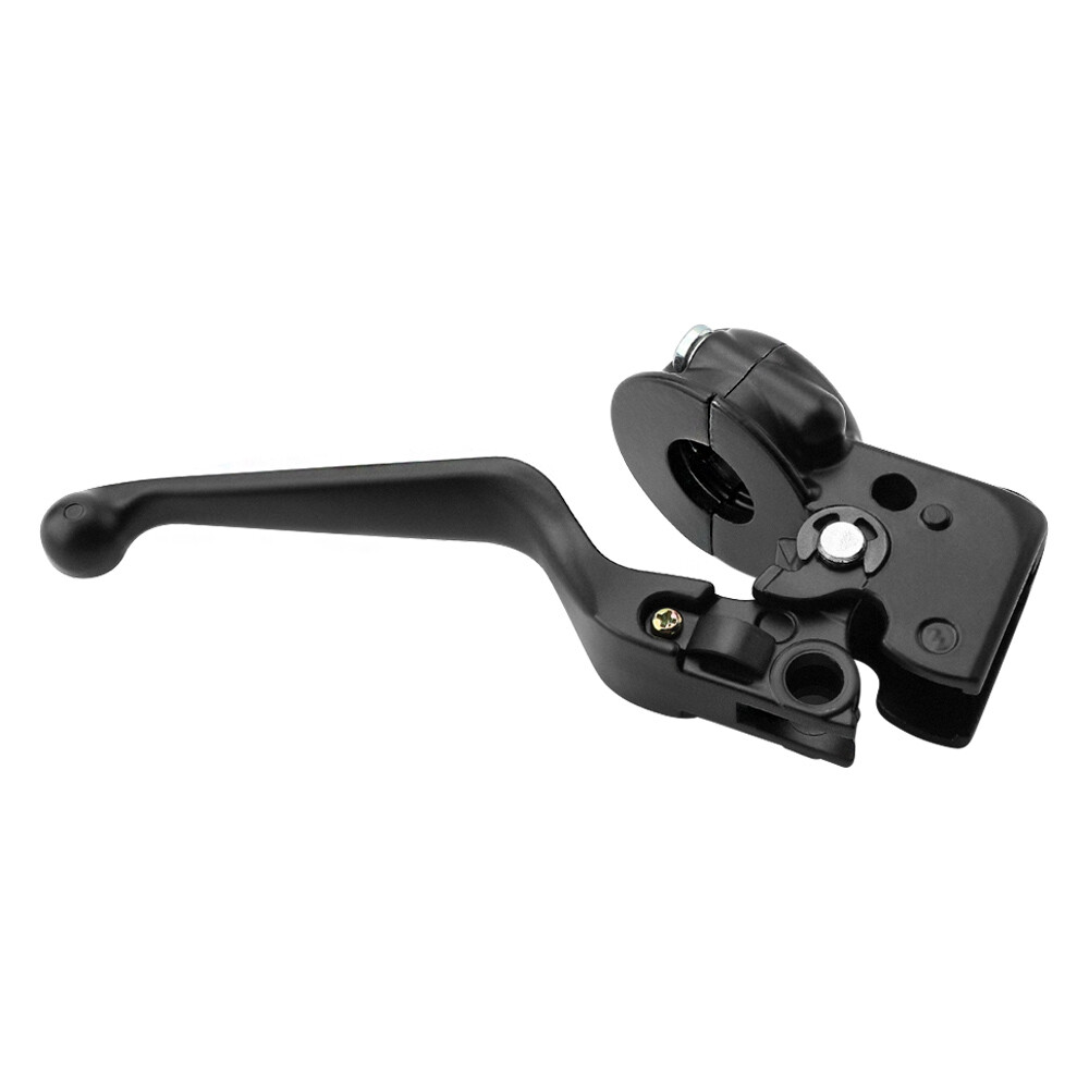 Clutch Lever Perch Bracket Black for Harley Davidson Dyna Electra Glide Softail