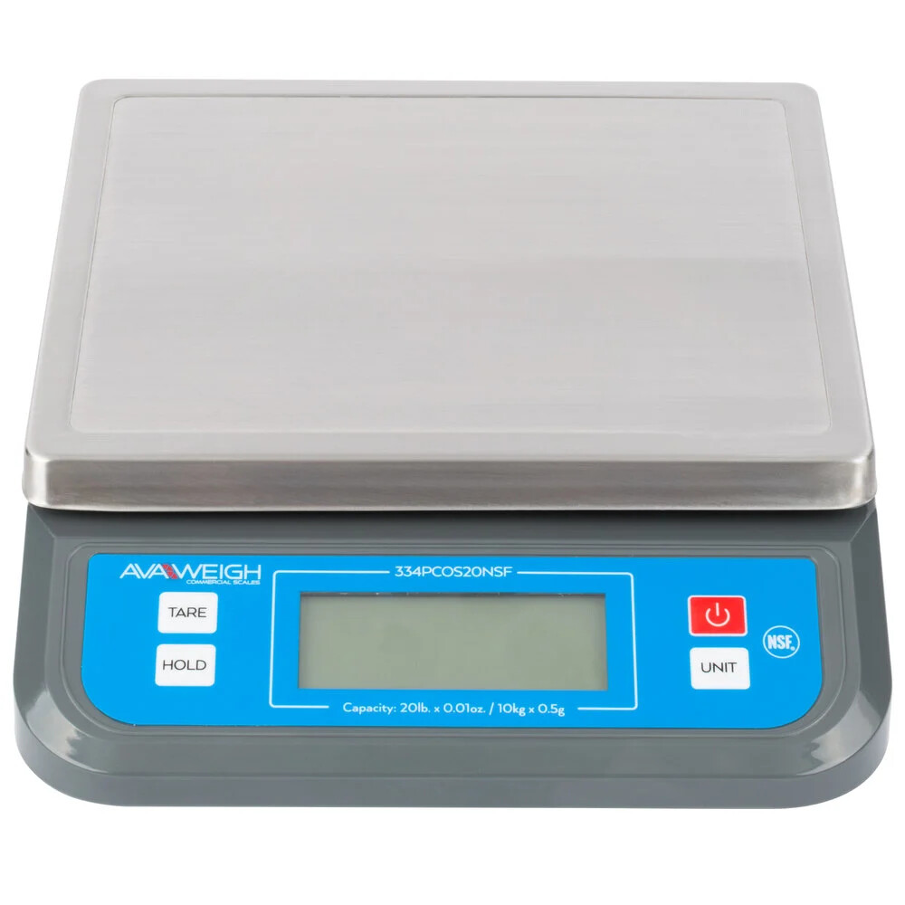 AvaWeigh 20 lb. Digital Portion Control Scale