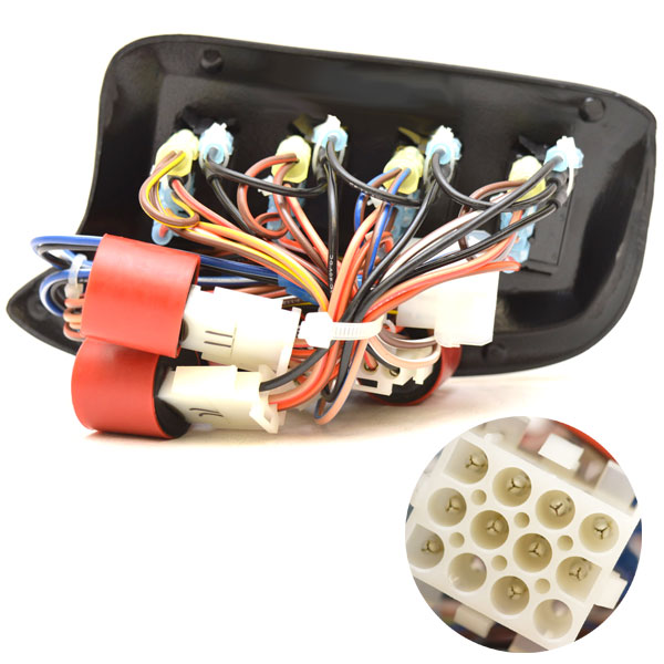 Tracker Boat Switch Panel 188783 | Triton CTX Black Gray