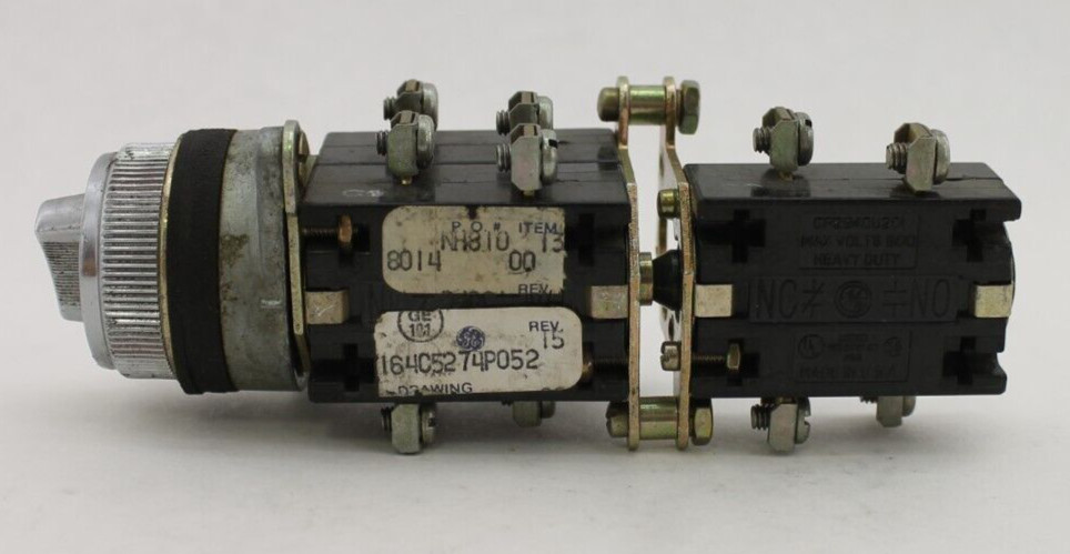 GE 164C5274P052 Selector Switch