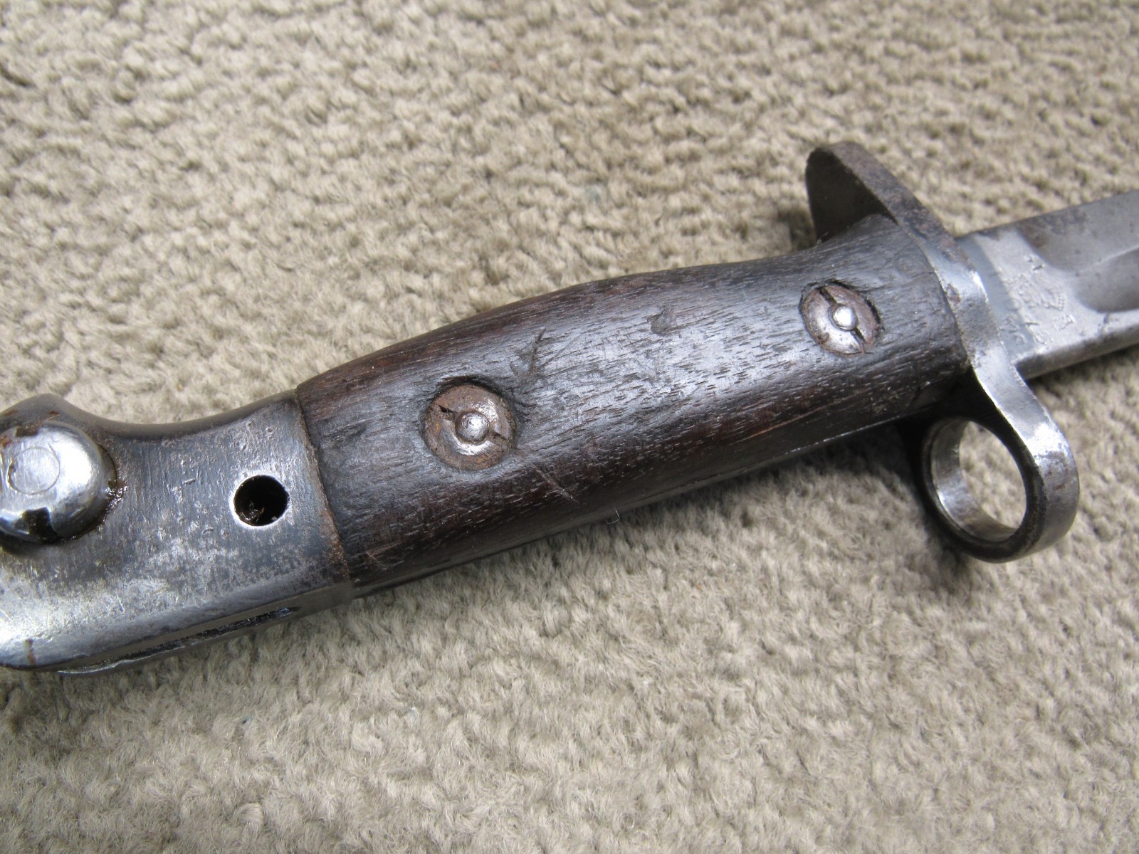 British WW1 P1907 Enfield Bayonet NO1 MK3 Wilkinson/ Pall Mall RUST SPOTS