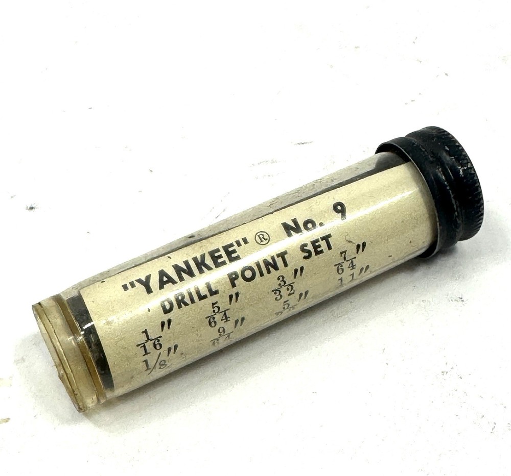 Stanley YANKEE Push Drill Points No 9, 8 Bits