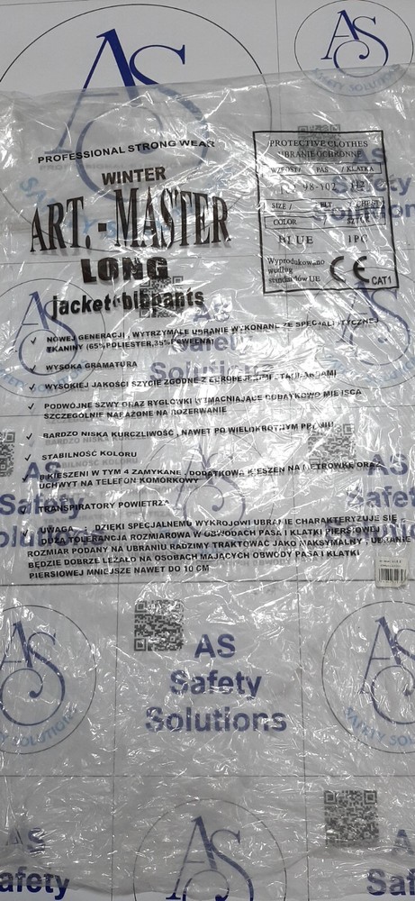 Art Maste Long Protective Winter Jacket + Bibpant