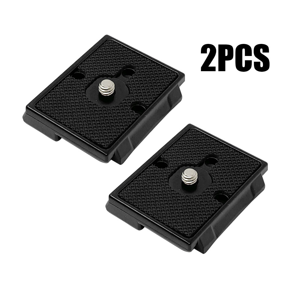 2Pack Quick Release QR Plate For Manfrotto Compatible 200PL-14 Camera Tripod