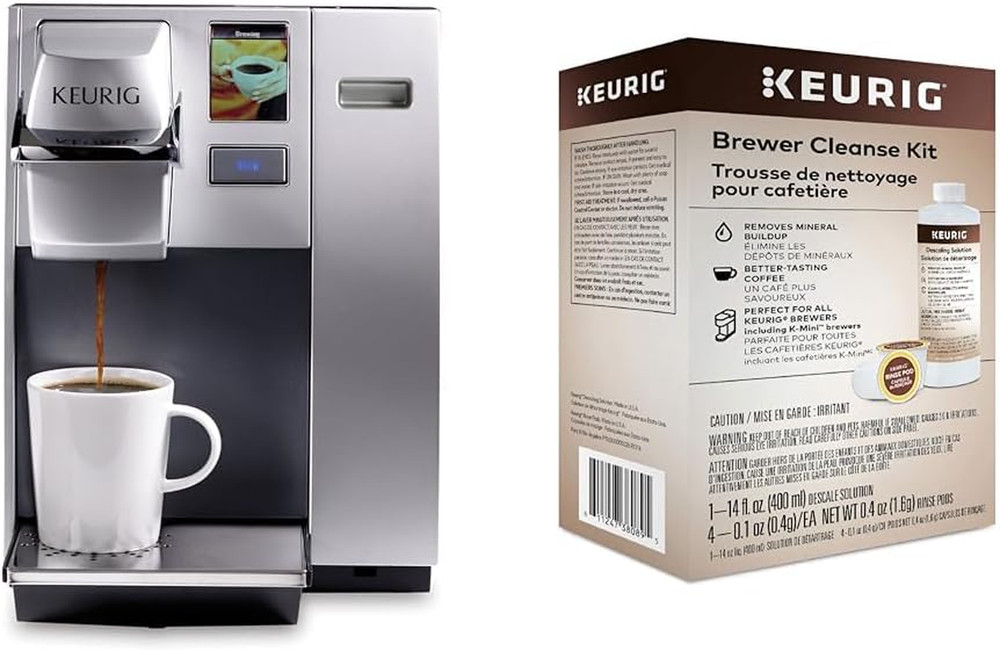 K155 Office Pro Single Cup Coffee Maker with Maintenance Cleanse Kit