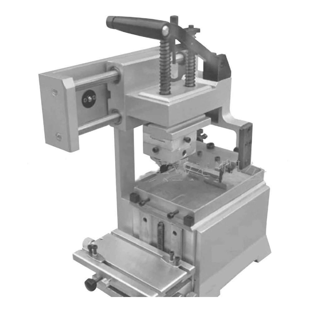 Small manual printing machine pan printer printing area ink pad printing machine