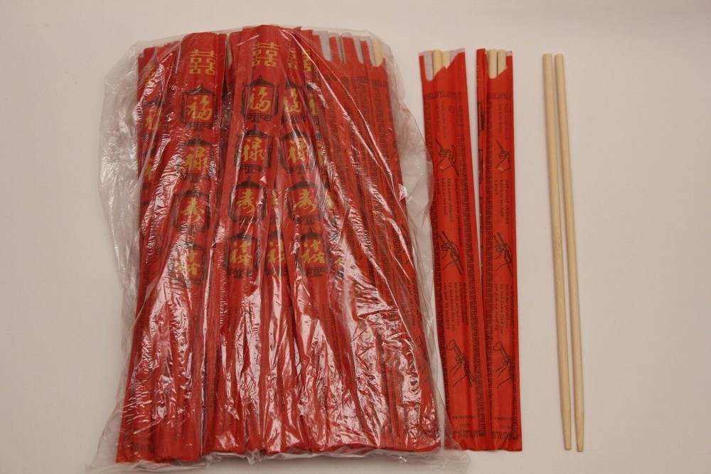 Disposable Bamboo Chopsticks 100 Pair S-3777