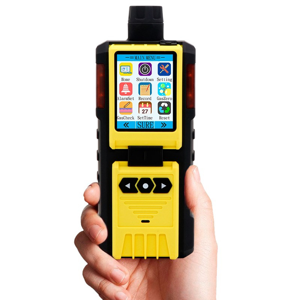 Handheld PH3 Gas Detector Phosphine Analyzer Range 0-20ppm 0.1ppm with Pump