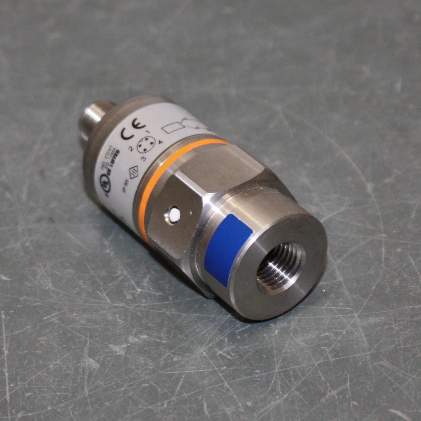 IFM Efector Electronic Pressure Transmitter PA3223, 1/4" NPT Port, 4 to 20 mA