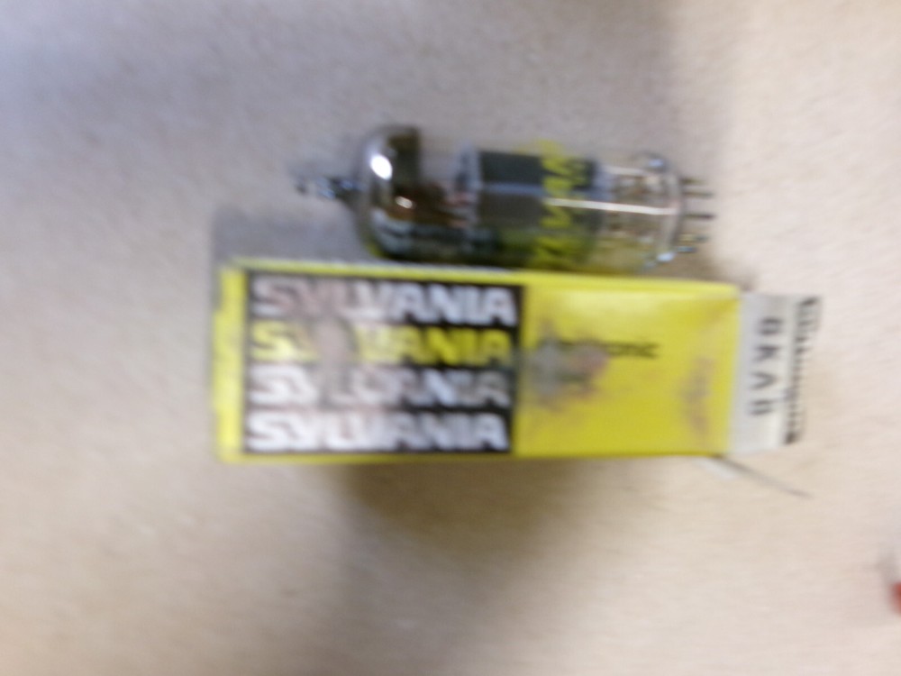 OEM VINTAGE ELECTRONIC TUBE SYLVANIA 6KA8