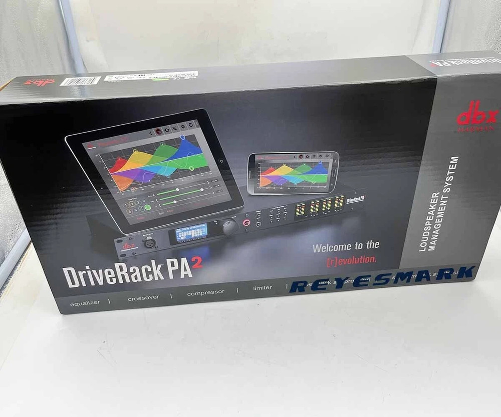 New DBX DriveRack PA2 Complete Loudspeaker Management System