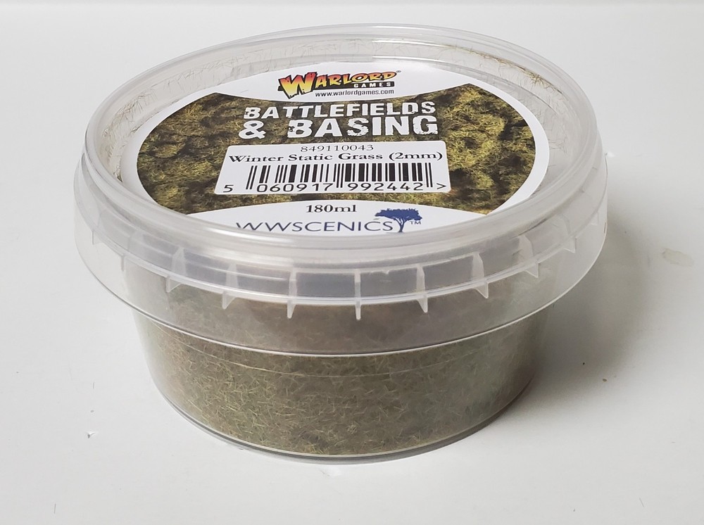 WINTER STATIC GRASS (2mm) Warlord Games Battlefields & Basing 849110043