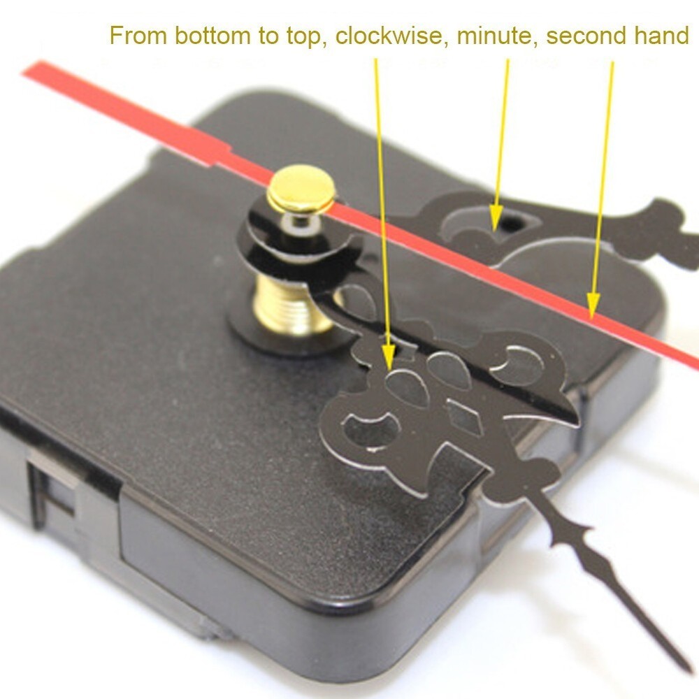 DIY Clock Motor For Wall Clock Replacement Movement Parts Hands Tool Kit