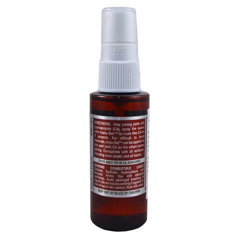 Install Bay INSTAC Instant Set Accelerator Glue Adhesive 2 oz for Plastic & Foam