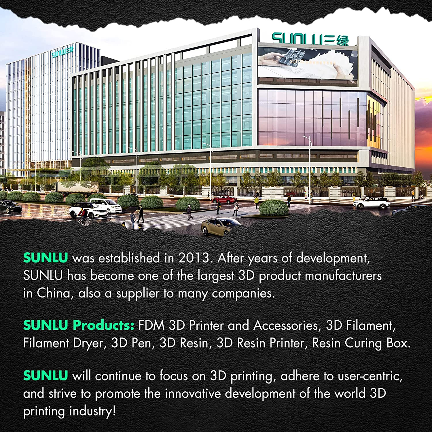 Sunlu 3D Printer Flexible Removable Magnetic Build Plate Heated Bed 235X235MM