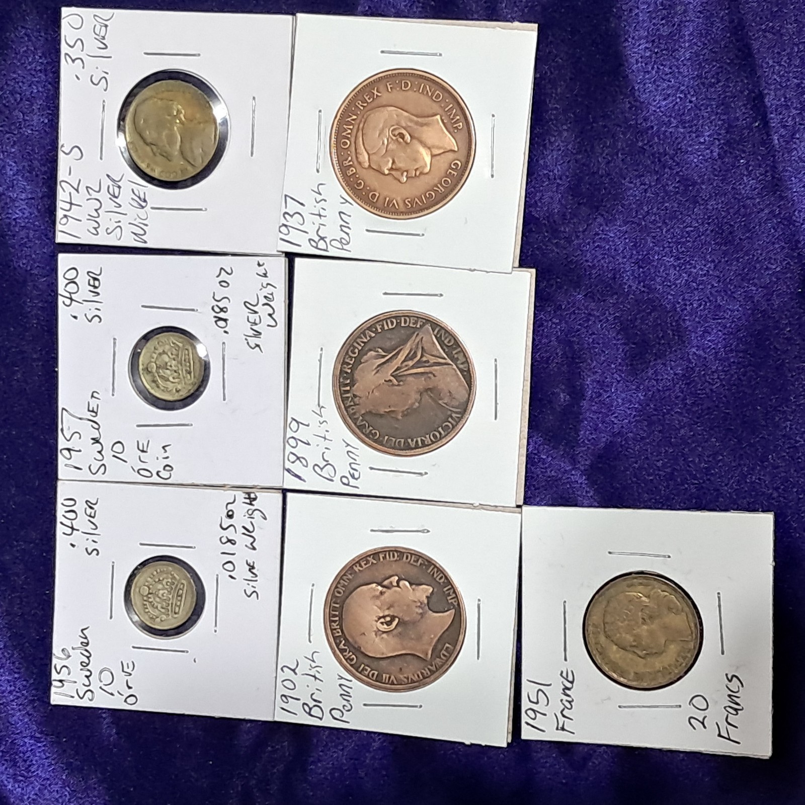 Estate Sale Coin Lot Coin Collection U Get All In PICTURES U.S. & World Coins